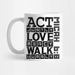 Micah 6:8 Mug